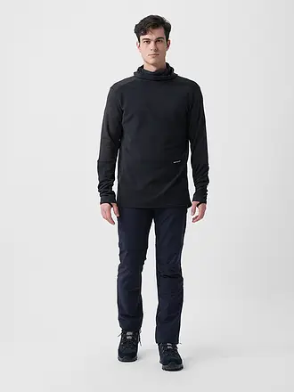 ORTOVOX | Camiseta funcional con capucha de forro polar Cord para hombre | schwarz